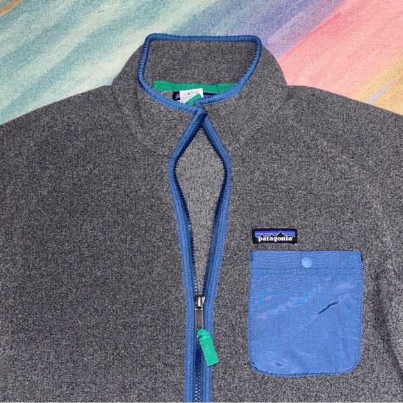 Patagonia Karstens Jacket fleece Mens Size S Gray - Picture 3 of 6